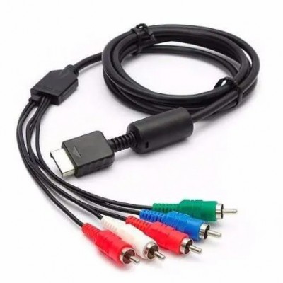 Cabo de vídeo componente para PS2 e PS3 - 5 RCA